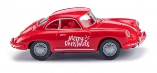 Wiking 081408 - H0 - Porsche 356 Weihnachtsmodell